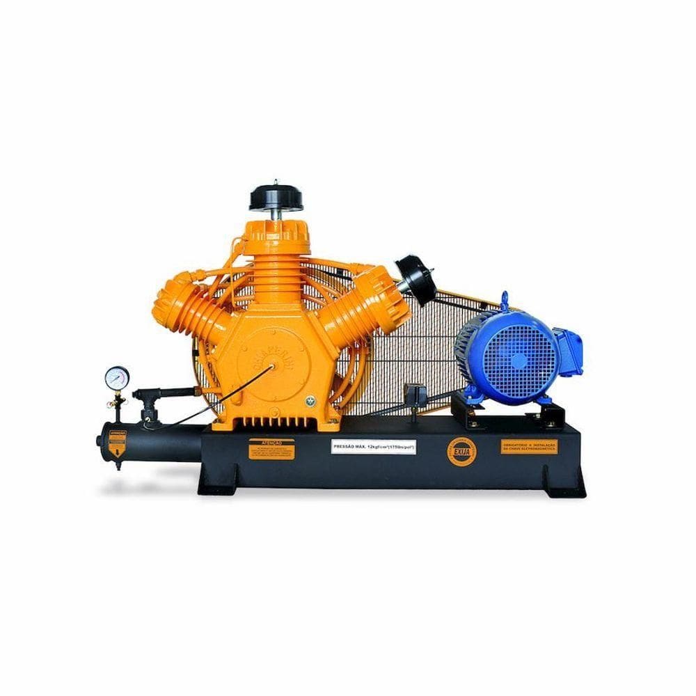 Compressor De Ar A.pressão Base Tri 10hp 220-380v Chiaperini