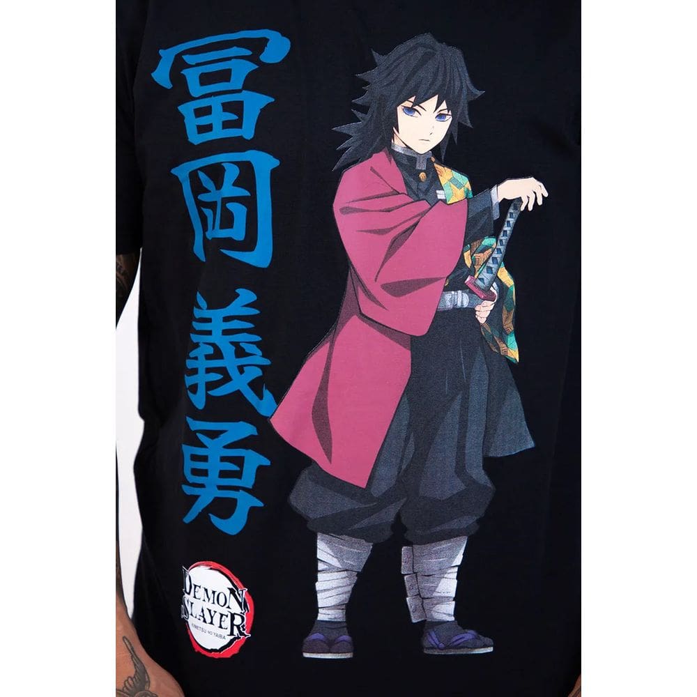 Camiseta Demon Slayer Hashira Da Agua Giyu Tomioka - Piticas