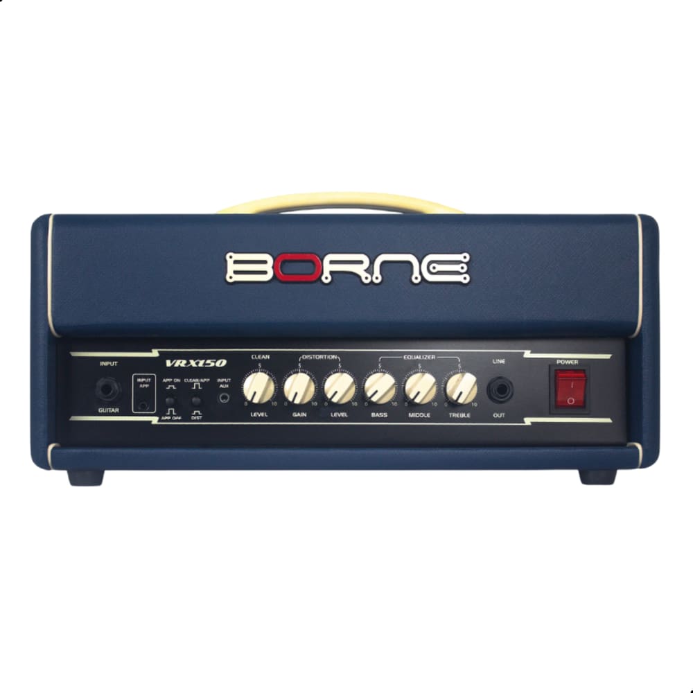 Cabeçote Amplificador De Guitarra Studio Borne Azul 150W