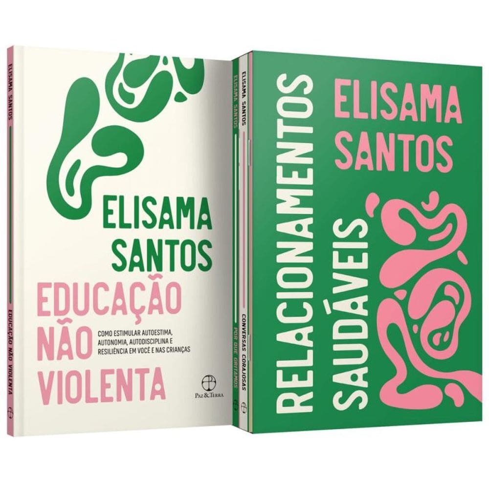 Box Relacionamentos saudáveis: Educação não violenta, Por que gritamos, Conversas corajosas e livreto exclusivo