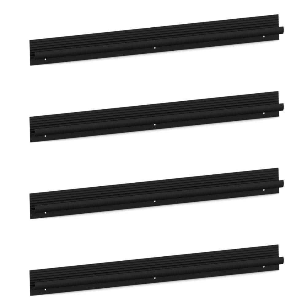 Kit 4 Puxadores 49,3cm para Balcão Cozinha 150cm Veneza Multimóveis MP3086