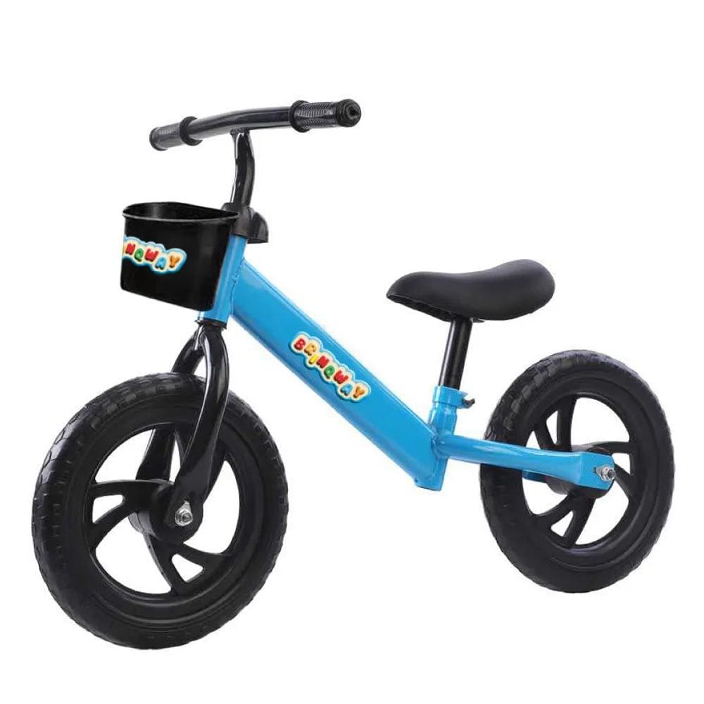 Bicicleta Infantil Balance sem Pedal Pneu Eva Importway Azul