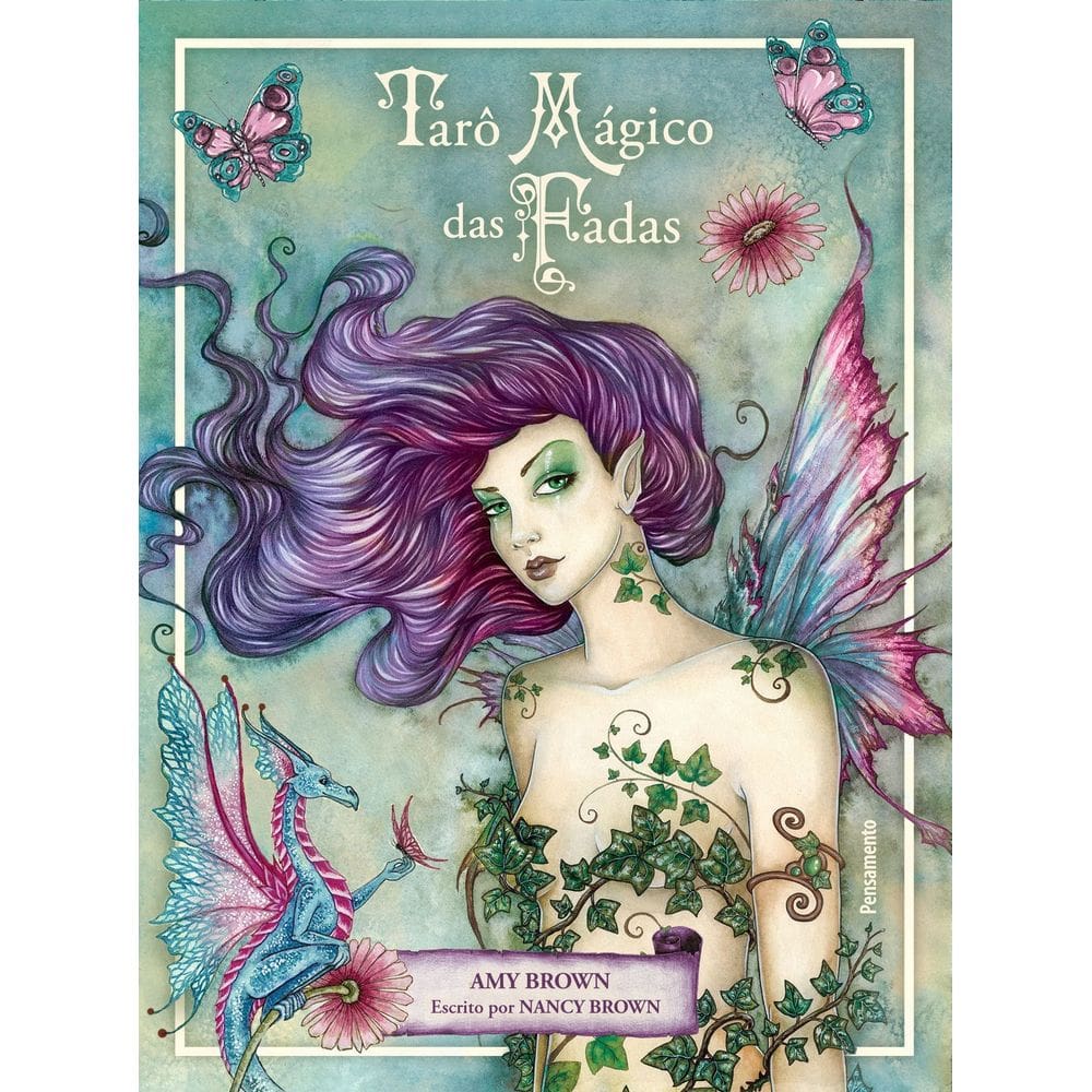 Tarô Mágico Das Fadas - Caixa Com Livro + 64 Cartas