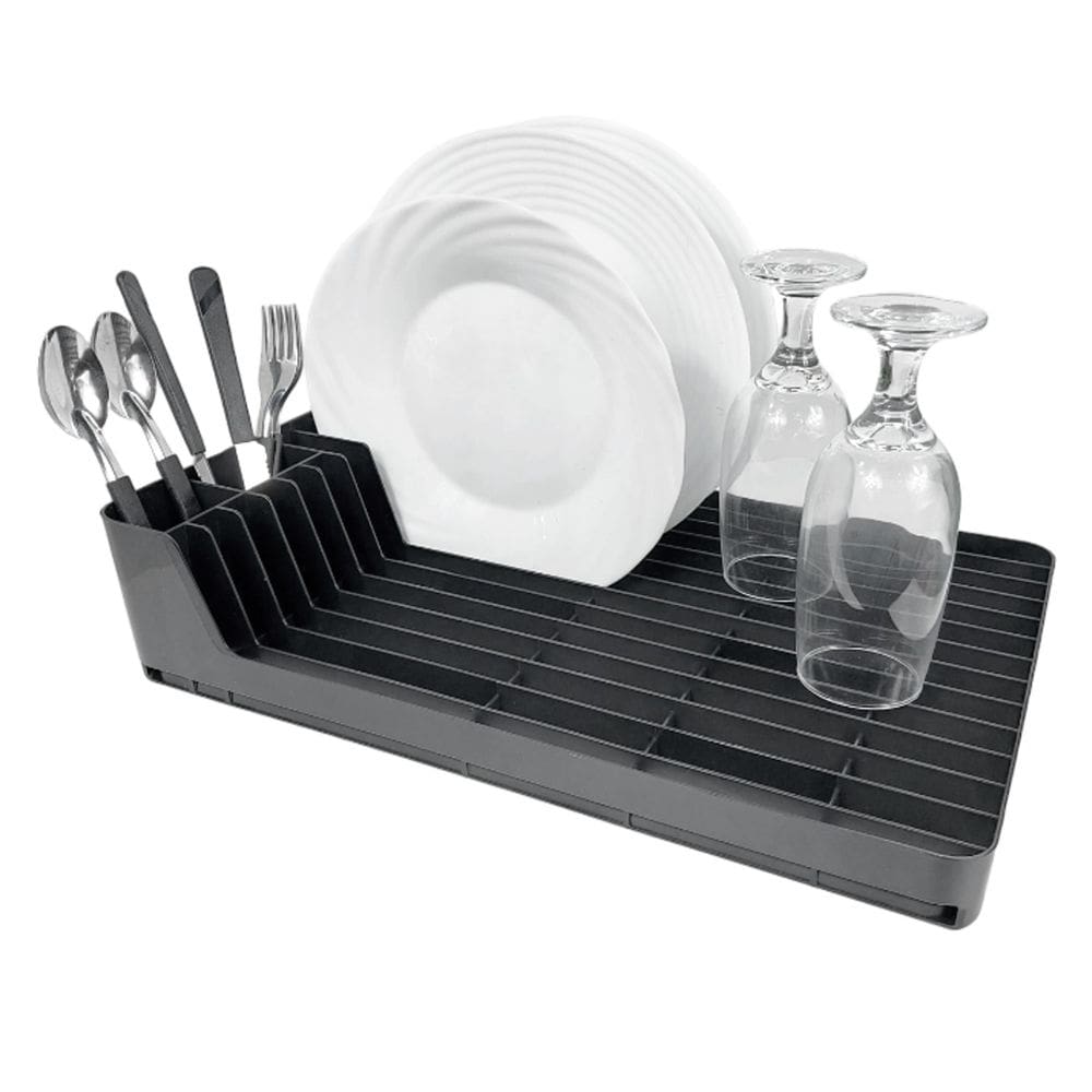 Escorredor De Louças Pratos Copos Talheres Pia Cozinha Preto - Pop 403162 Crippa