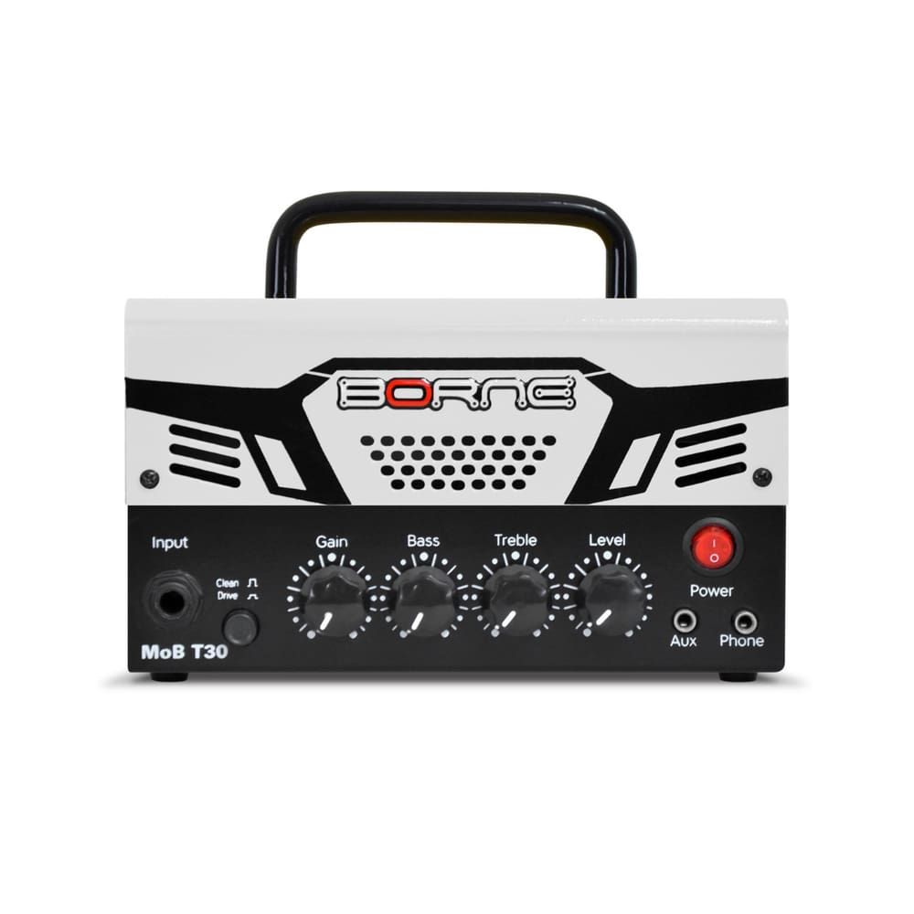 Mini Cabeçote Amplificador Para Guitarra Mob T30 Borne 30w