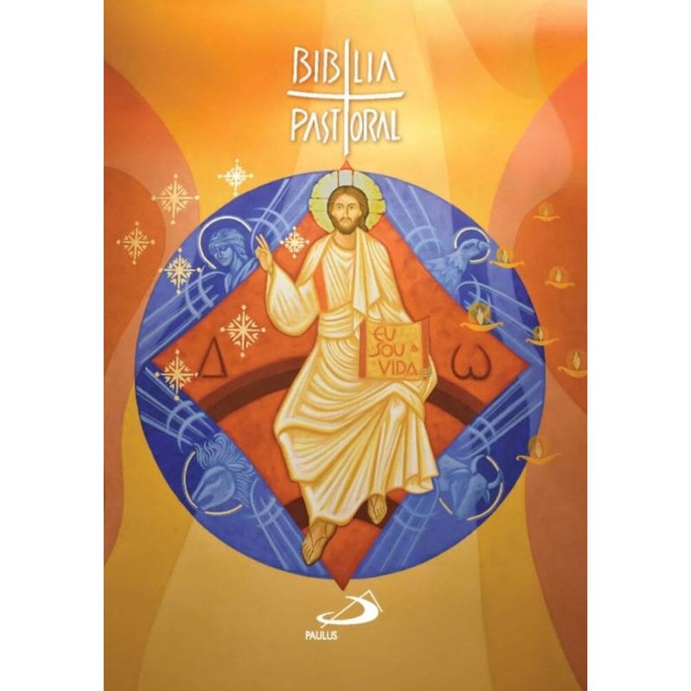 Bíblia Pastoral - Bolso - Capa Cristal - Cristo