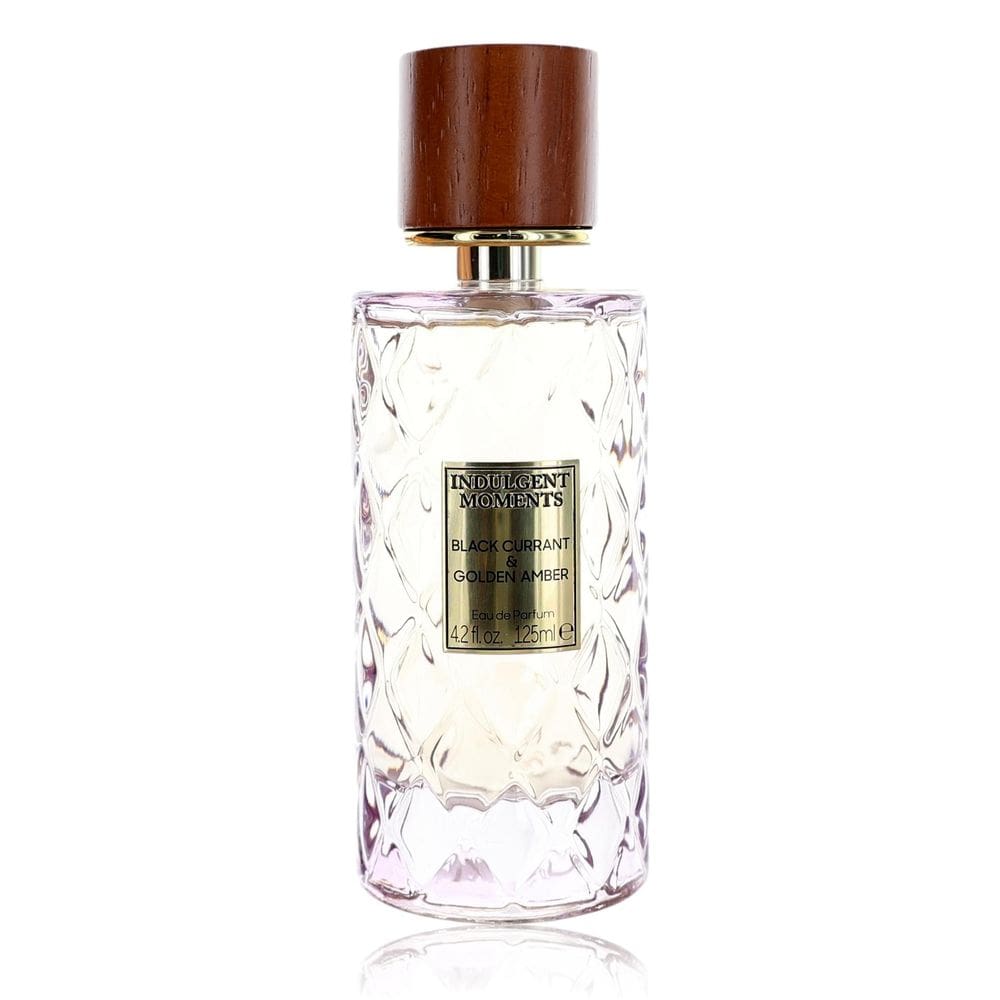 Perfume Indulgent Moments, groselha preta e âmbar dourado, 125 ml