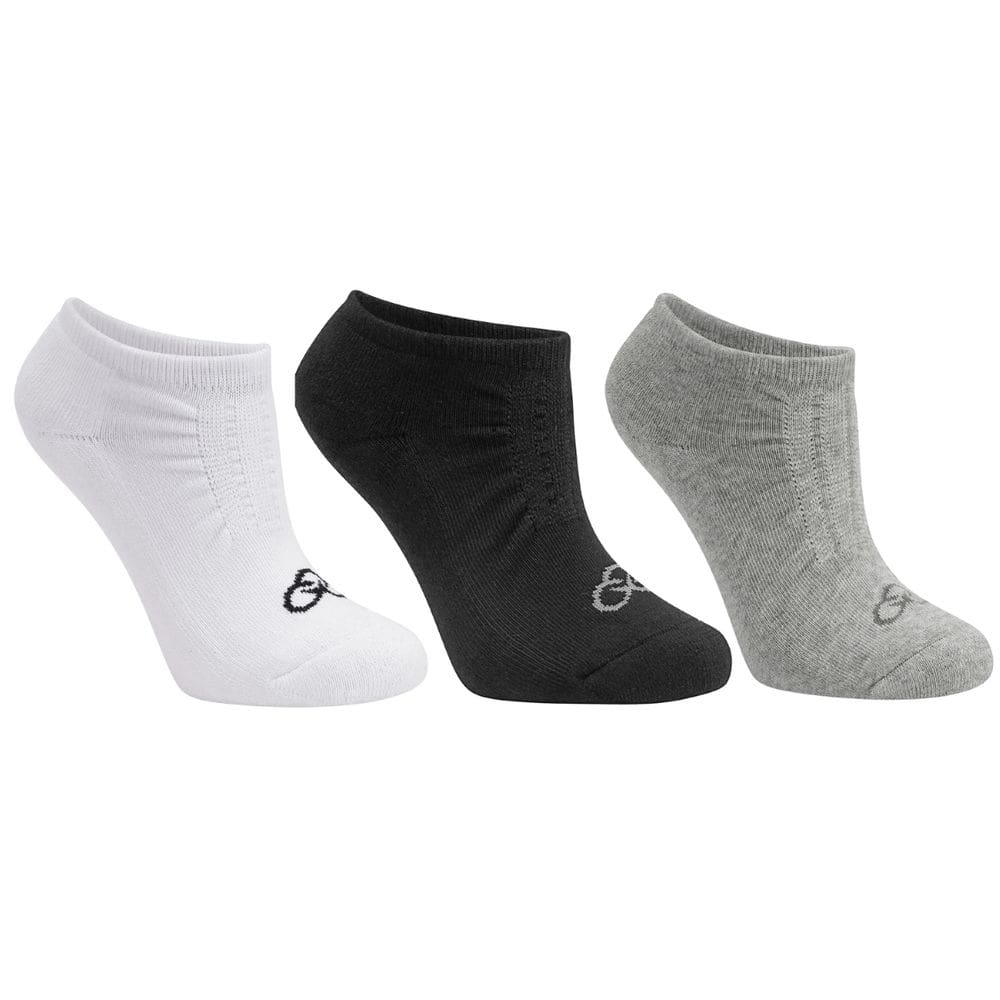 Meia Olympikus Cano Invisível Esportiva Atoalhada Kit 3 Pares Masculina