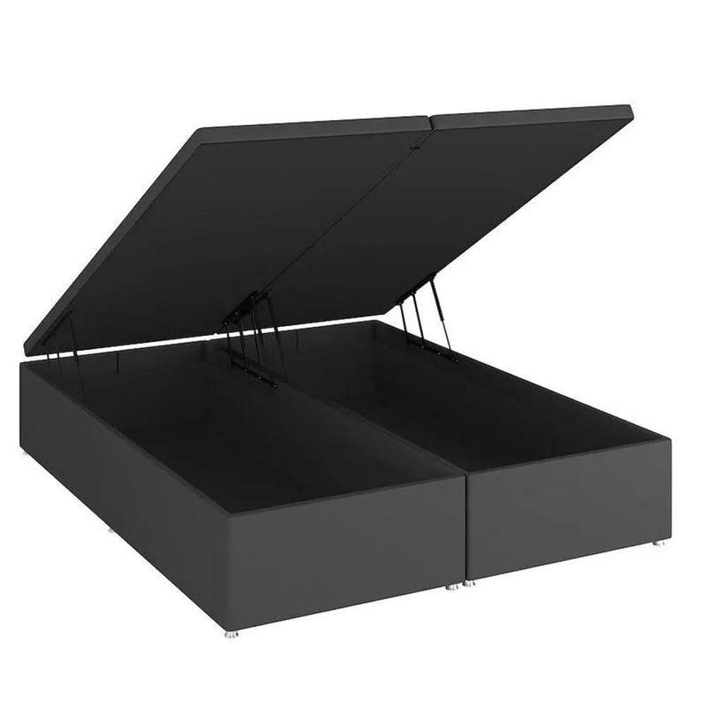 Base Baú Physical Cinza Queen (158x198x39) - Ortobom