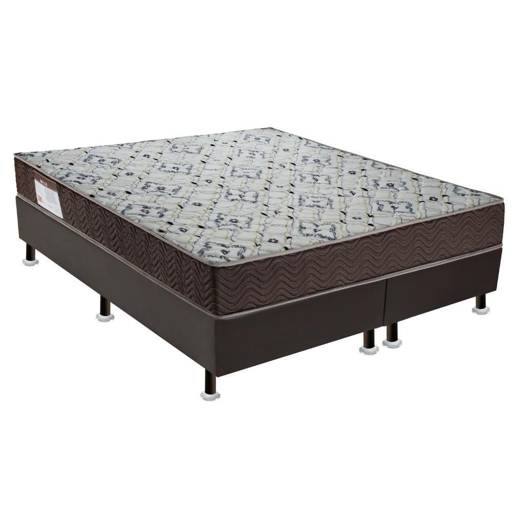 Cama Box E Colchão Iso 150 D45 – Queen Size(158x198) Ortobom