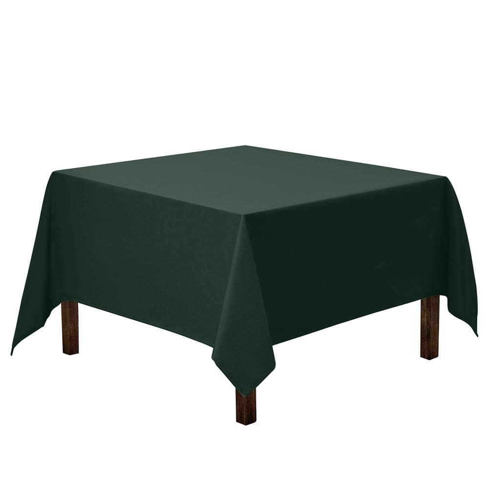 Toalha de mesa Gee Di Moda Square 132x132cm Hunter Green Poliéster