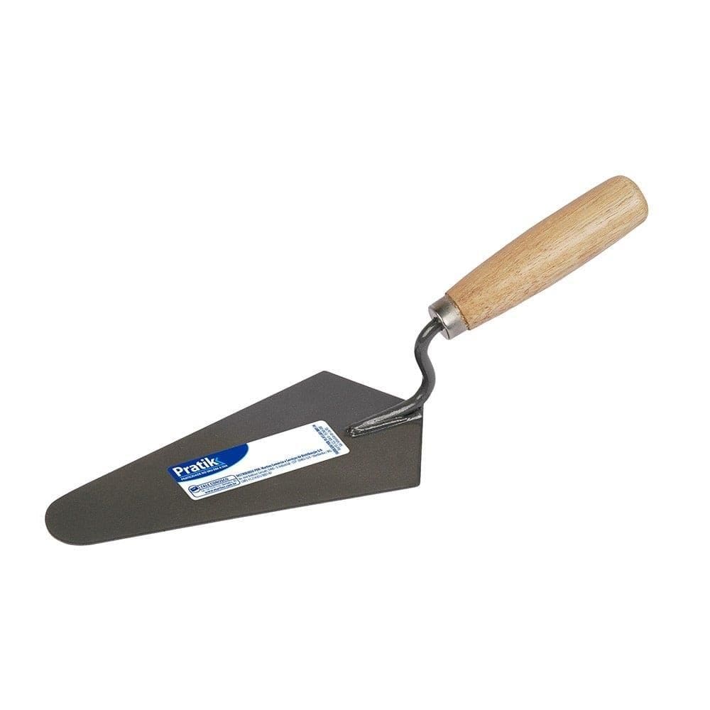 Colher Para Pedreiro Pratik 7” Canto Reto