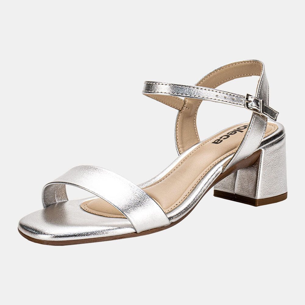 Sandália Feminina Salto Grosso Moleca 5496101