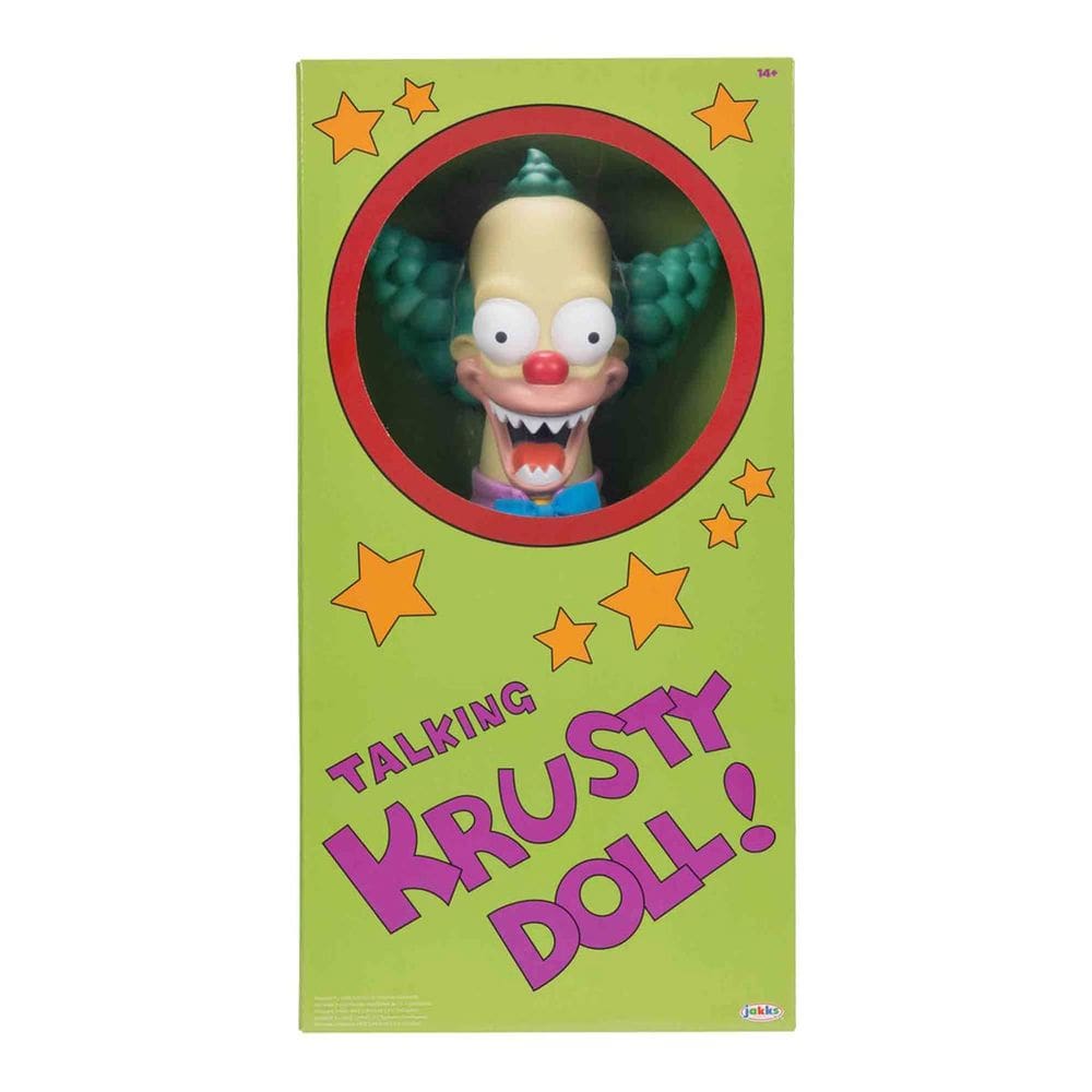 Pelúcia Interativa Krusty Com Som - Os Simpsons
