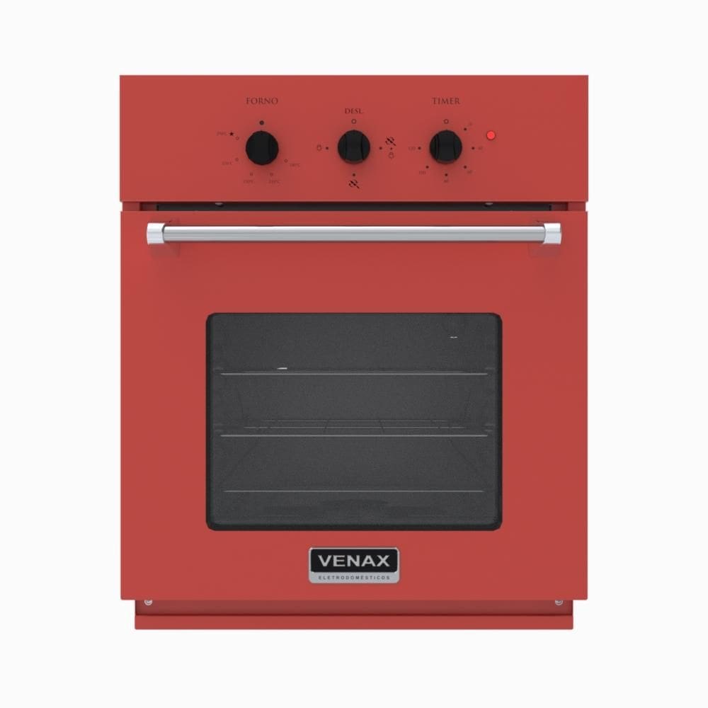 Forno de Embutir a Gas Venax 51,8L Arena GIII Vermelho