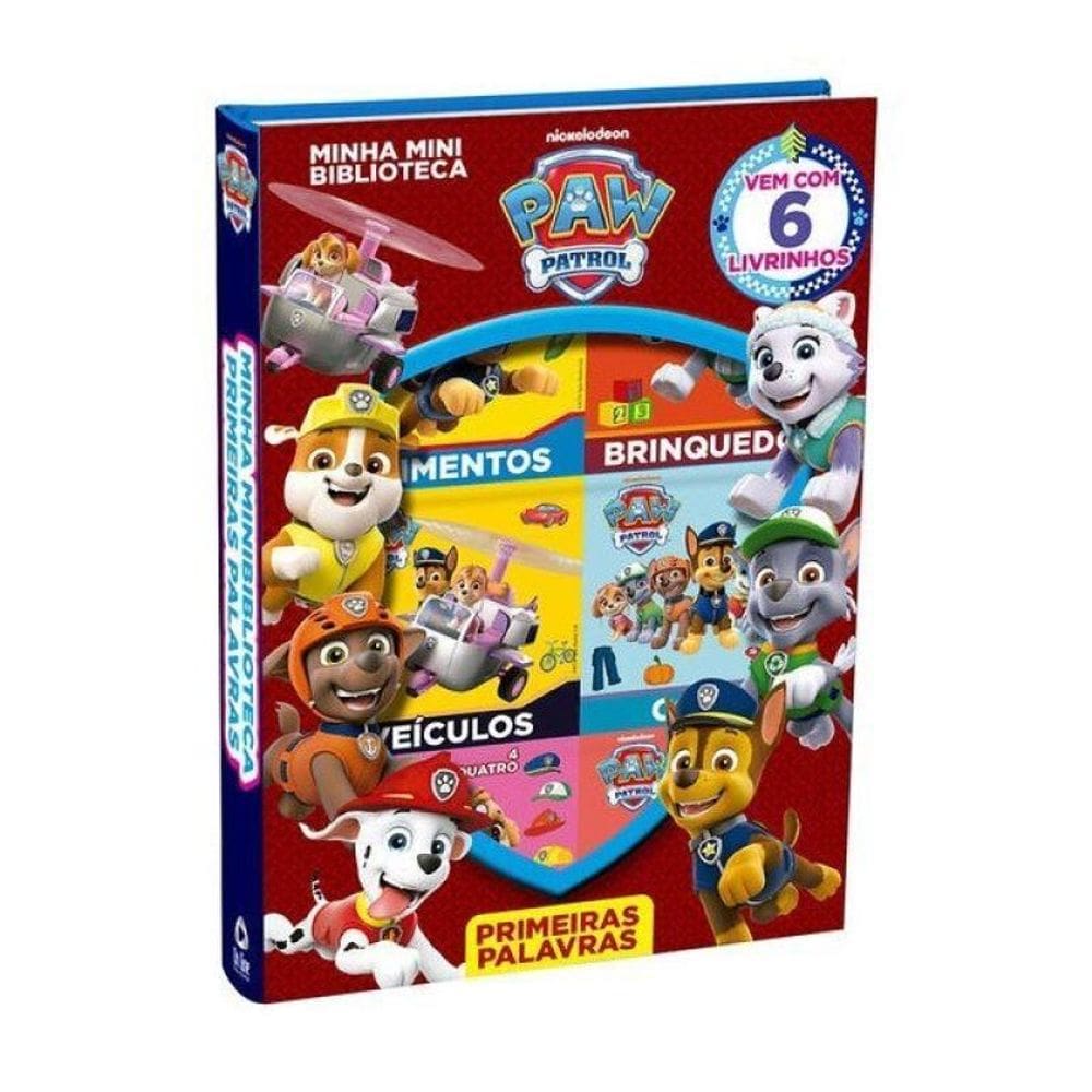 Patrulha Canina Minha Mini Biblioteca - Primeiras Palavras