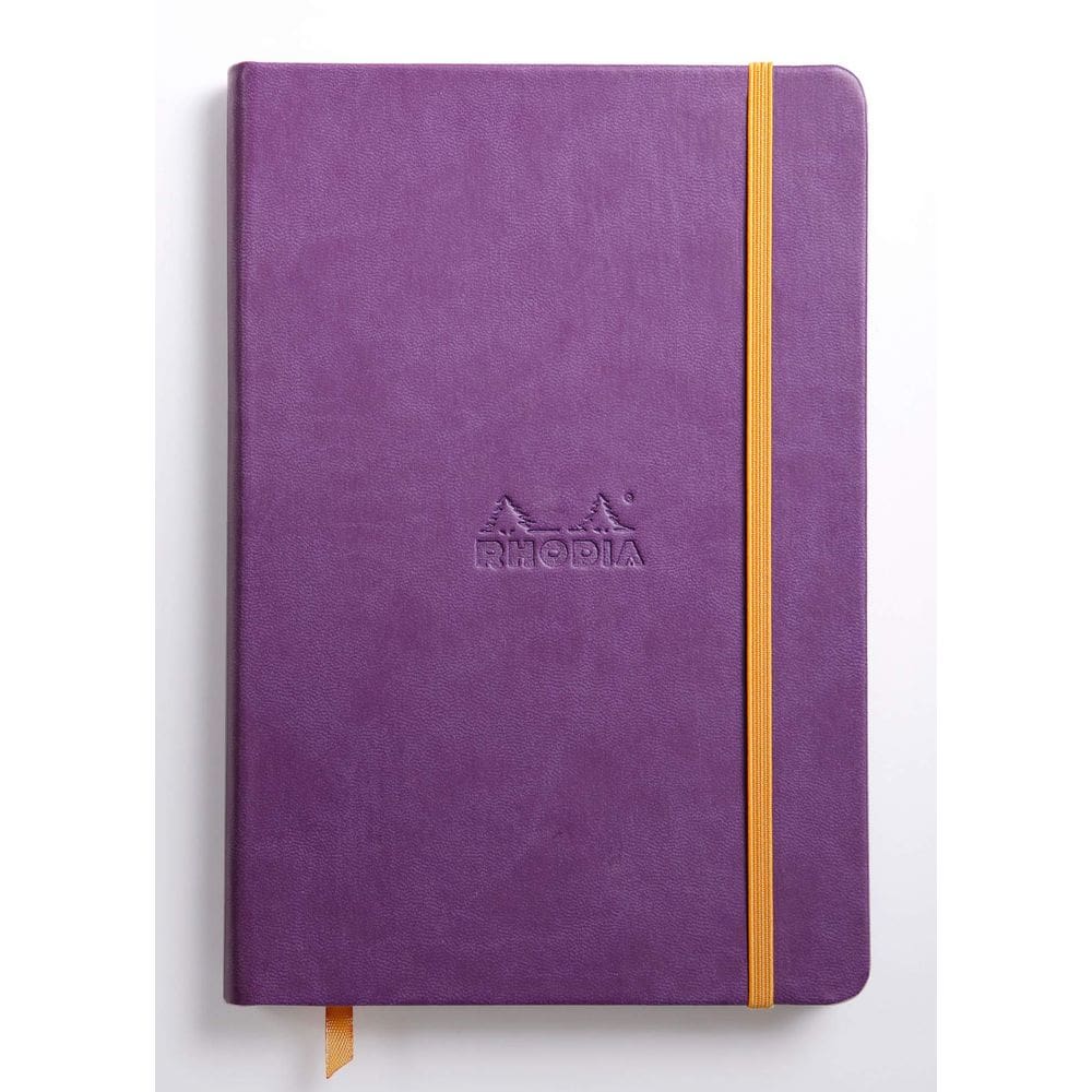 Caderno Rhodia Rhodiarama Webnotebook A5 roxo 96 folhas