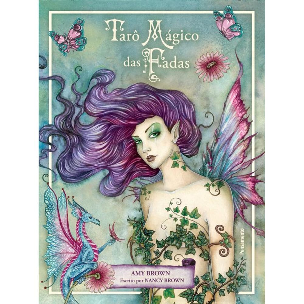 Tarô Mágico Das Fadas - Caixa Com Livro + 64 Cartas