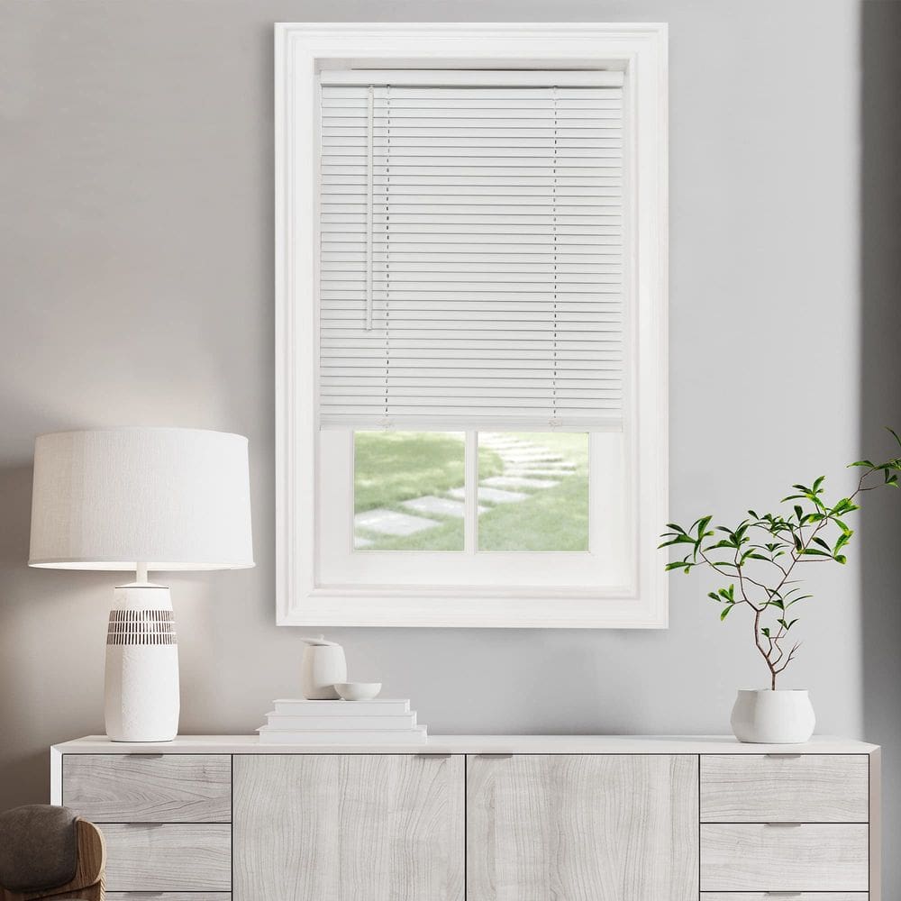 Persianas Achim Home Decor sem fio GII Morningstar 1 Slat 40x160cm