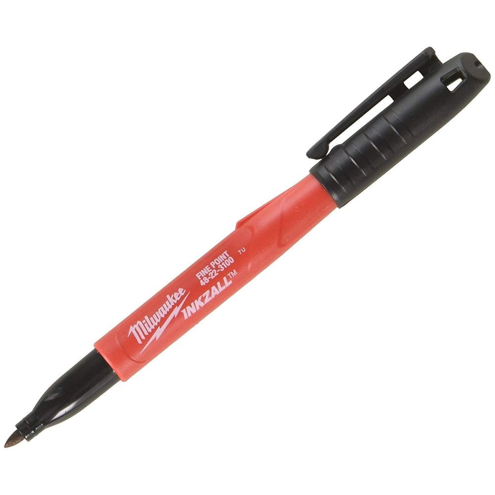 Marcador permanente Milwaukee Inkall Fine Point Black (48)