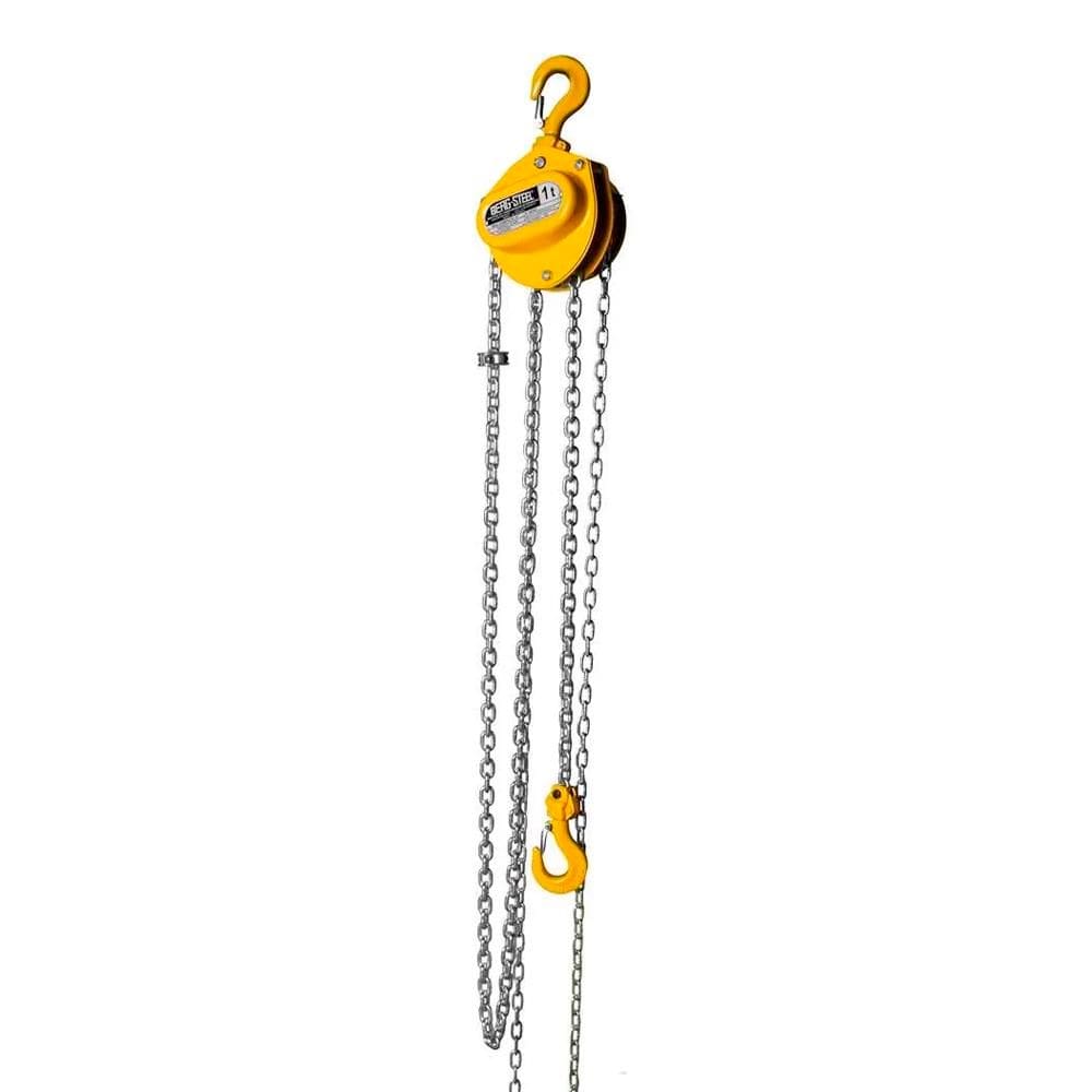 Talha Manual Compacta NT-1 1T 5M - Berg Steel 13.01.91