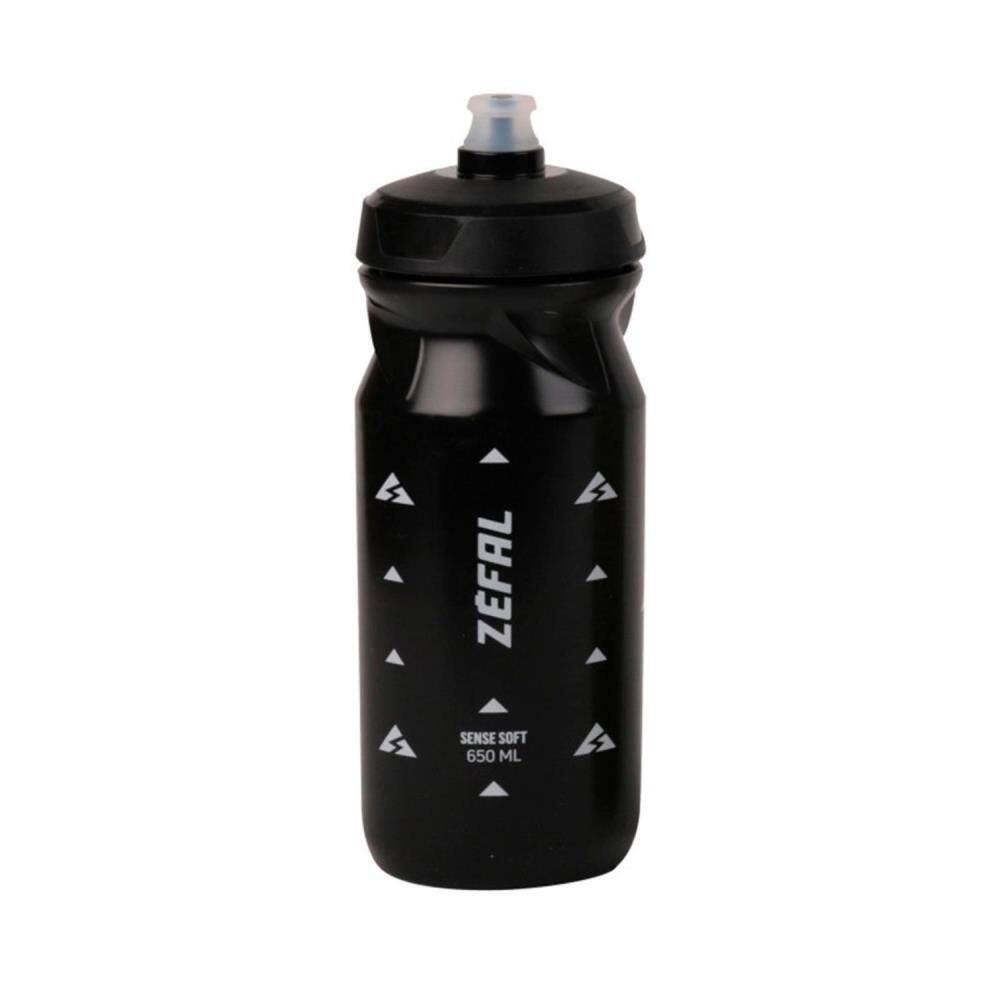 Garrafa Sense Soft 650ml Bico Inteligente Preto Caramanhola