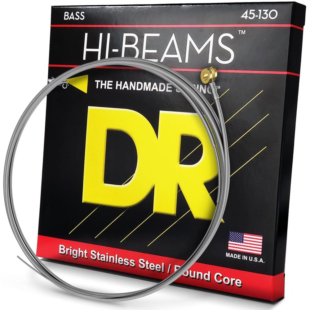 Cordas para baixo DR Strings Hi-Beam Round Core Medium 5