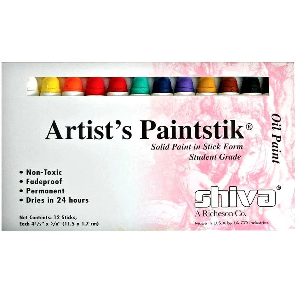 Conjunto de pintura a óleo Jack Richeson Shiva Student Colors x12
