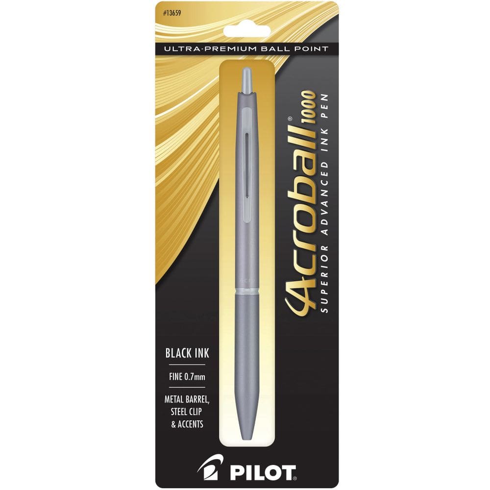 Caneta esferográfica PILOT Acroball 1000 Ultra-Premium Black Ink