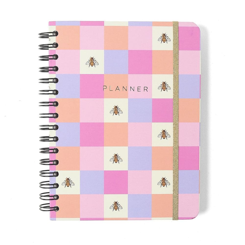 Planner Permanente A5 Wire-o Cicero Melissa, Casinha Abelhas