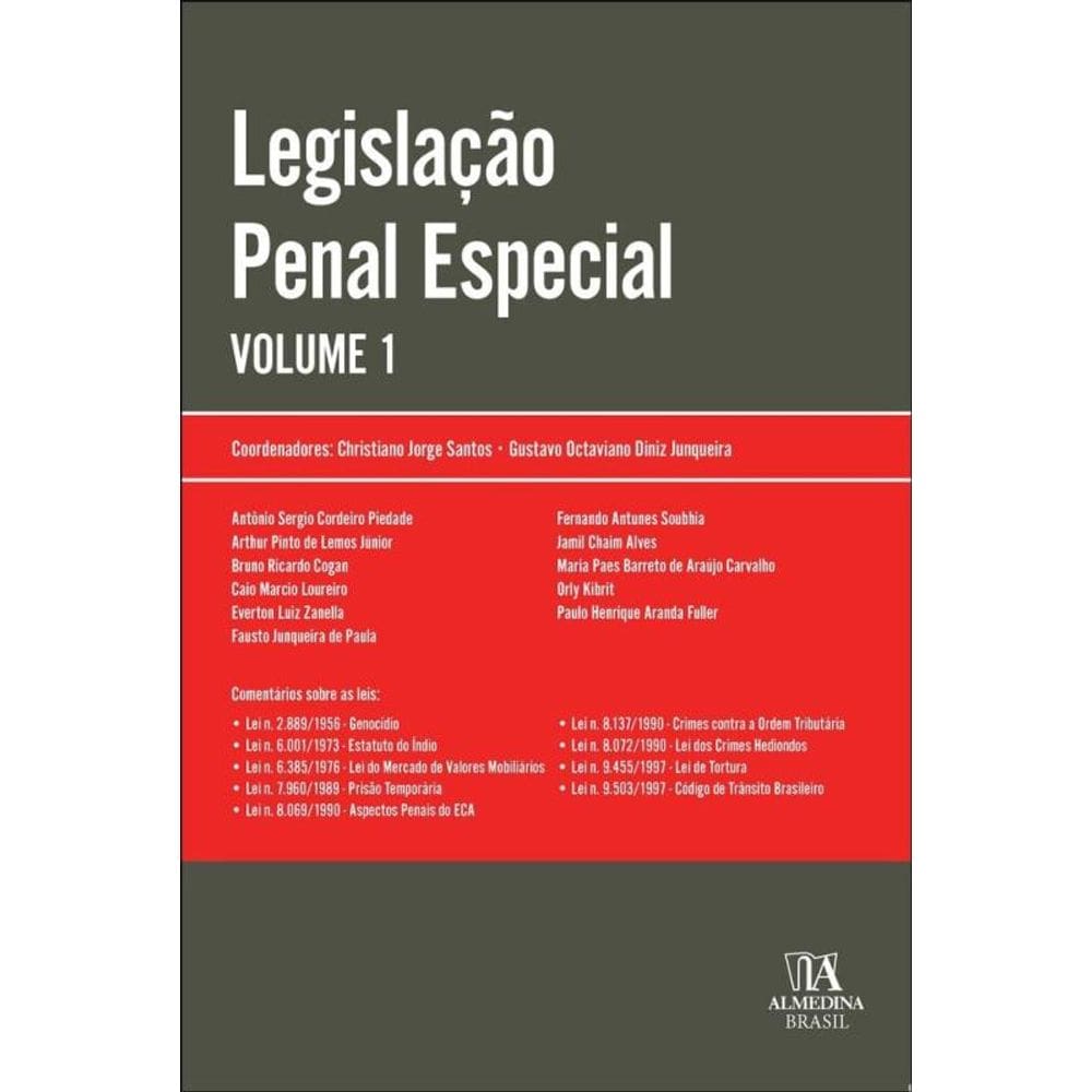Legislação Penal Especial - Vol. 01 - 01Ed/25