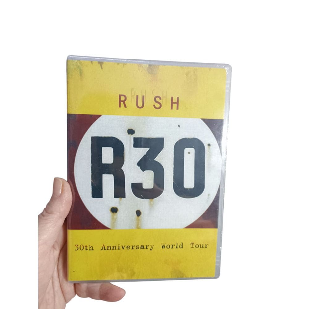 Dvd Duplo Rush R30 30th Anniversary World Tour Lacrado !!