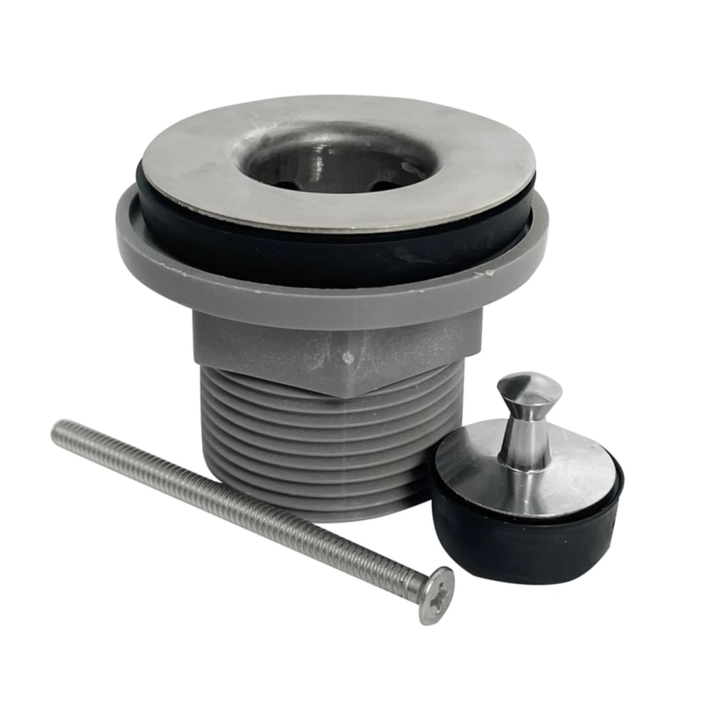 VALVULA LAVATORIO UNIVERSAL 1 1/4”  INOX 304 + PLASTICO MAIOR VAZÃO FACIL INSTALAÇÃO