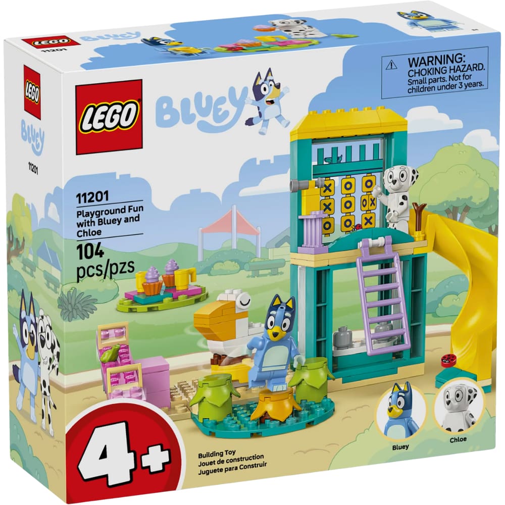Lego Bluey Diversão no Parquinho com Bluey e Chloe 11201