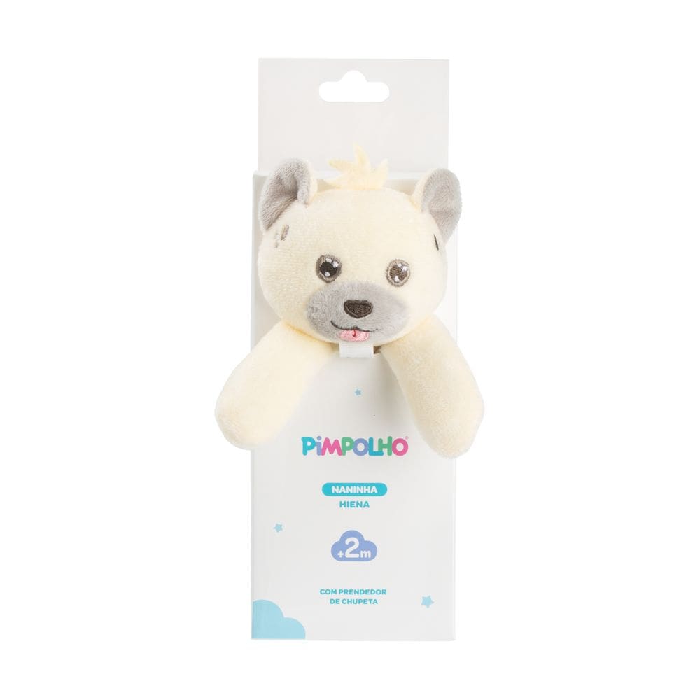 Naninha Para Bebê Menino Hiena Bege - Pimpolho