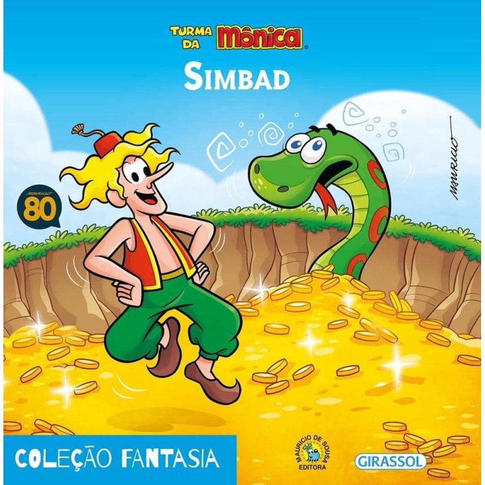Turma da Mônica - Fantasia - Simbad