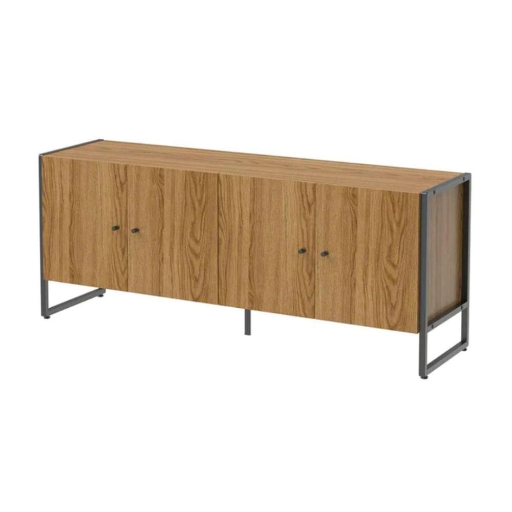 Rack para Tv Até 50 Polegadas Voss 4 Portas Sala de Estar