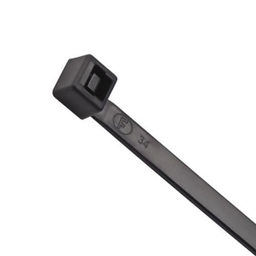 Abraçadeira Cinta 7,6 X 387mm Preta Com Proteção Uv - Com 50 Unidades - Frontec