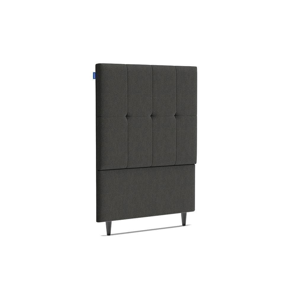 Cabeceira Piave Linho Cinza Solteiro (8x90x120) - Ortobom