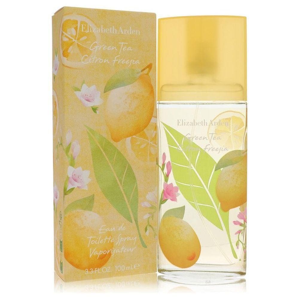 Perfume Feminino Green Tea Citron Freesia Elizabeth Arden Eau De Toilette 100 Ml