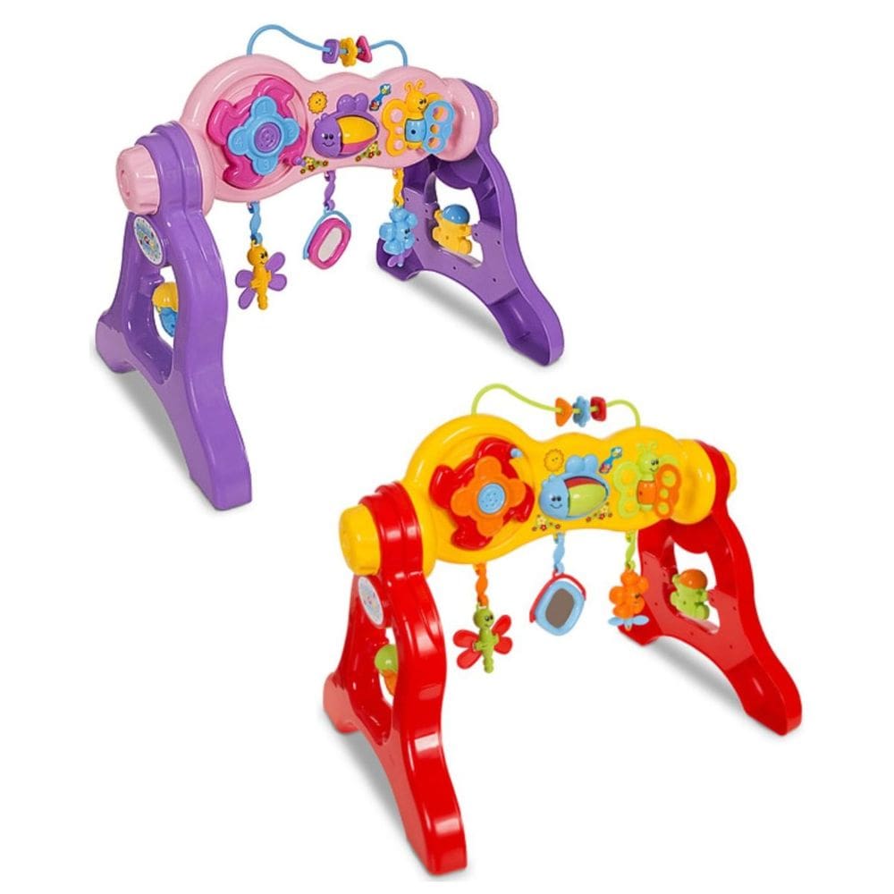 Brinquedo de Atividade Play Gym Infantil Dinâmico Sensorial com Som Educativo Maral