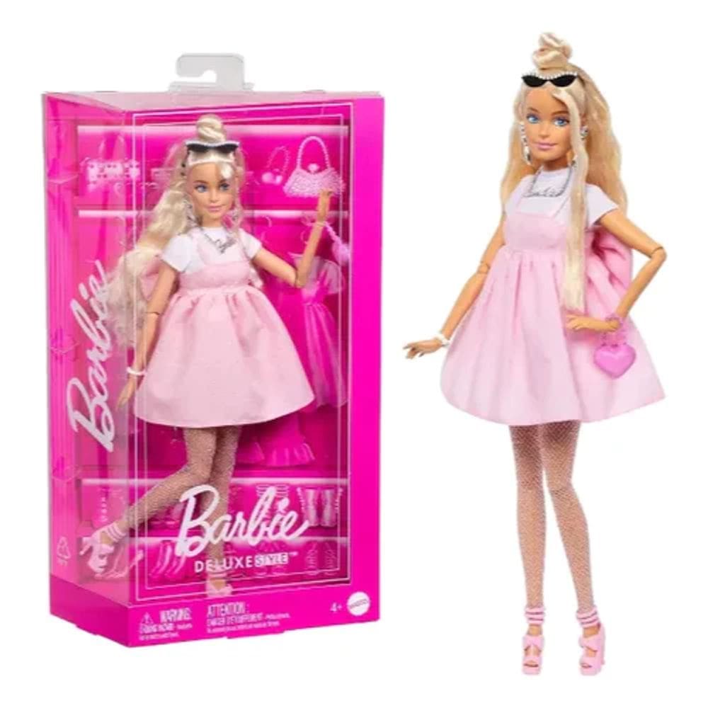 Boneca Barbie Estilo Deluxe Loira - Mattel Hyv27