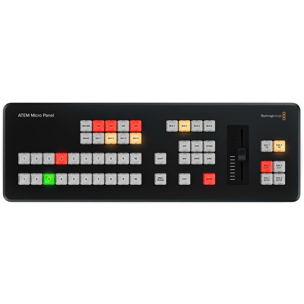 Painel de Comutacao Blackmagic Design Transmissoes