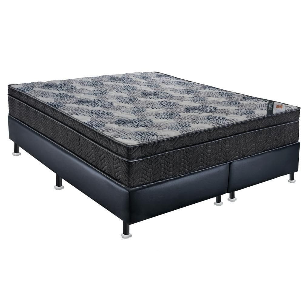 Cama Box E Colchão Iso Molas Ensacadas – Queen Size (158x198) – Ortobom