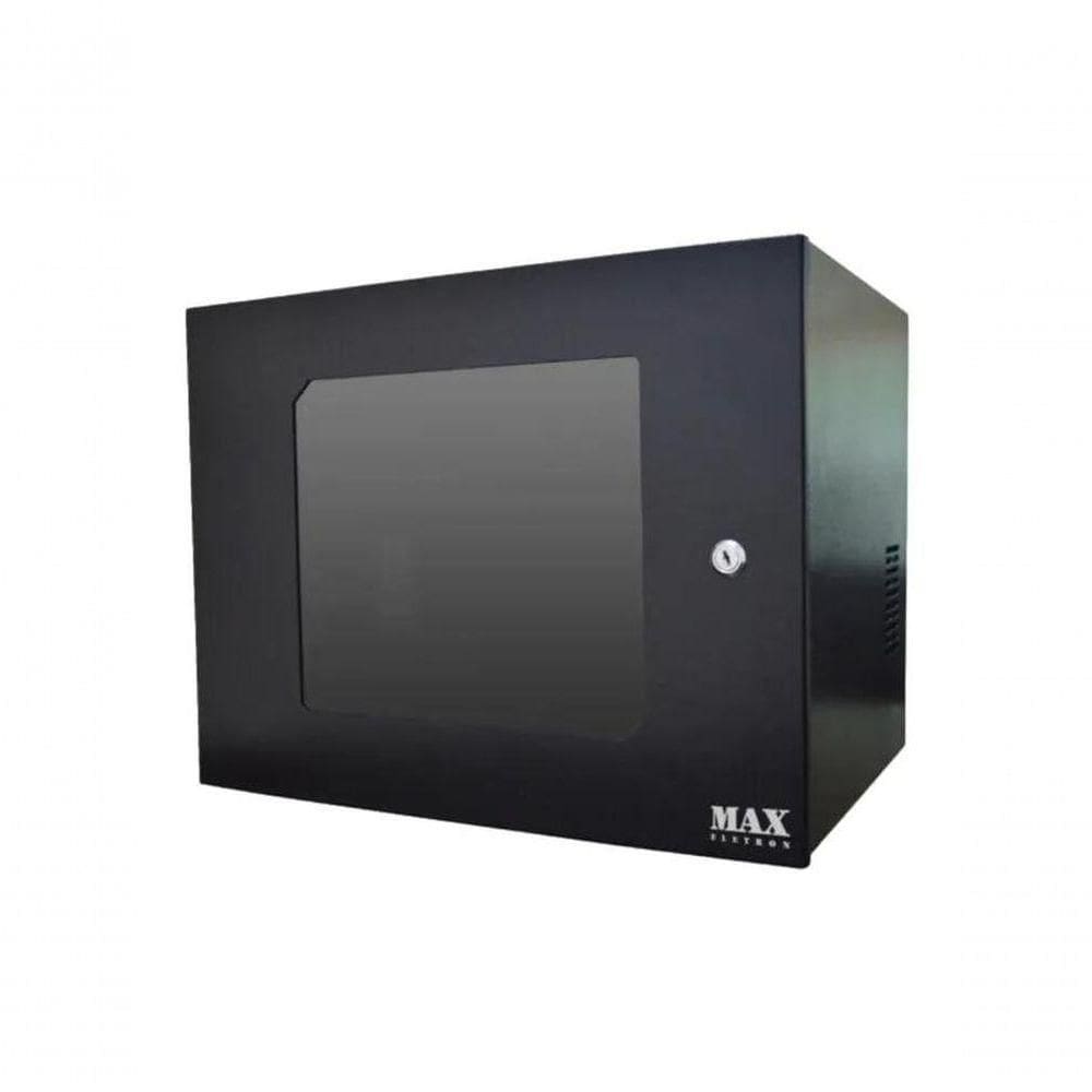 Mini Rack Max Eletron 19 08u X 350mm Preto