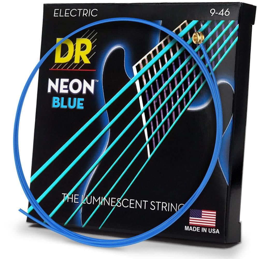 Cordas para guitarra elétrica DR NEON NBE946 9-46 Lite & Heavy