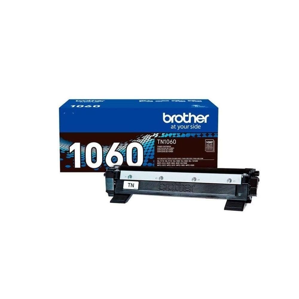 Toner Brother Preto Tn-1060 Tn1060 autêntico 1000pg P/ Mfc-1905