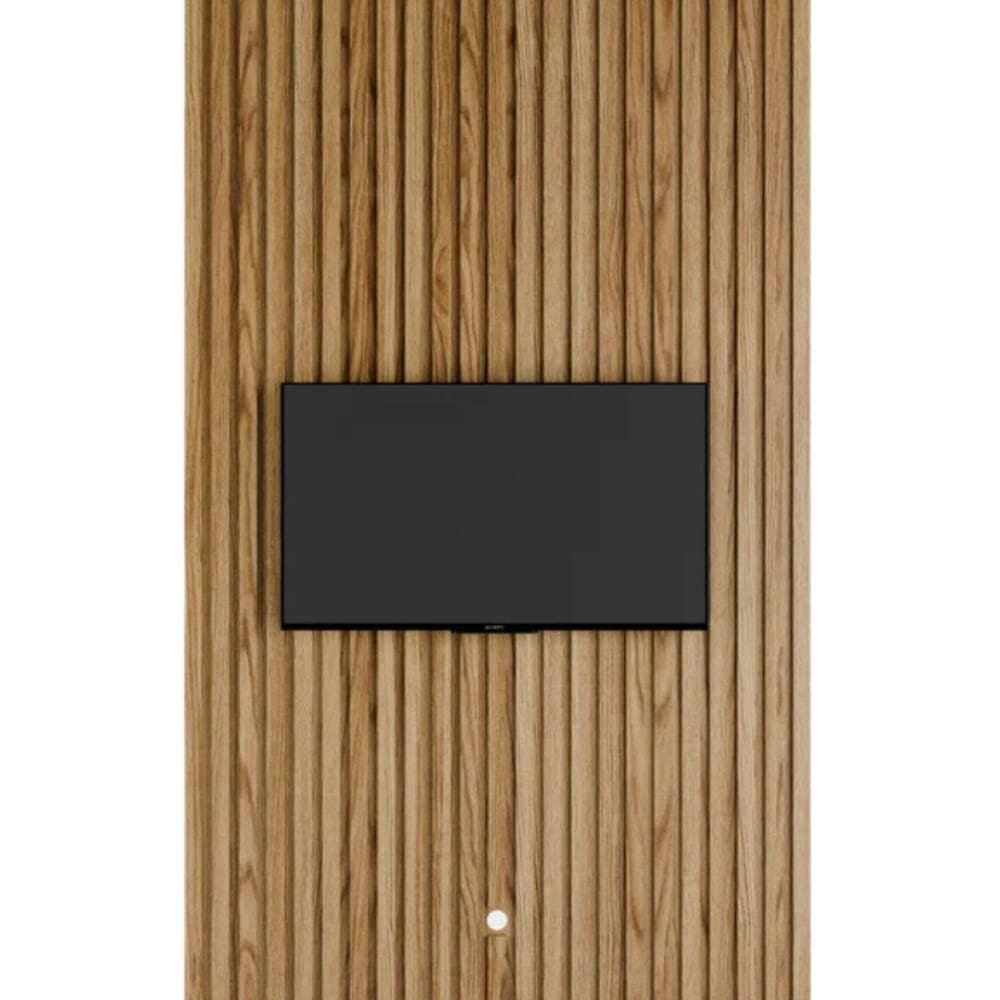 Painel Devin Modular 140x250 Suspenso Ripado Tv 75 Polegada