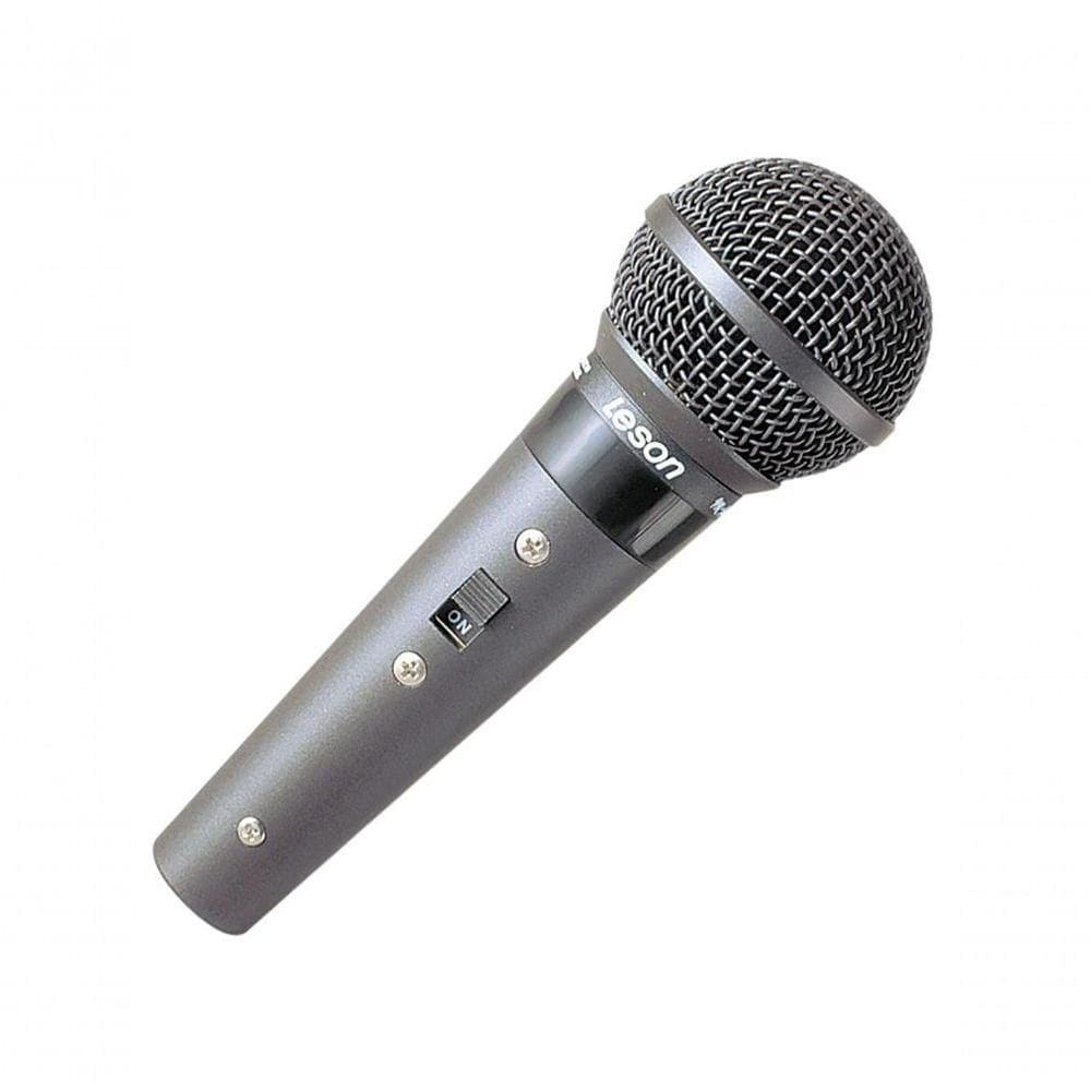 Leson Microfone Sm-58 Bk Preto Fosco Cardioide Cabo 5mts.