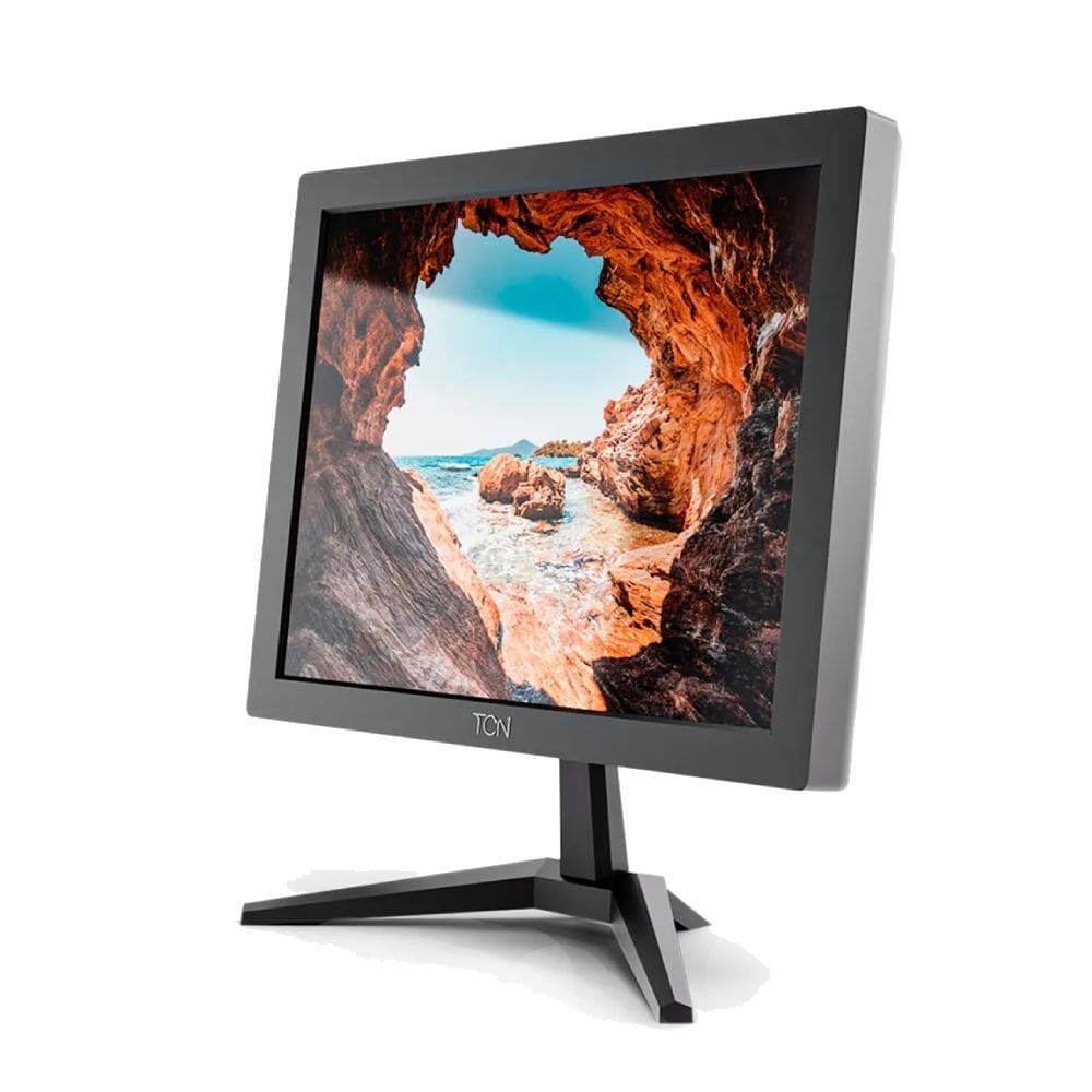 Monitor LED 15” HD Office HD, 60Hz, HDMI, VGA, Flat, TCN